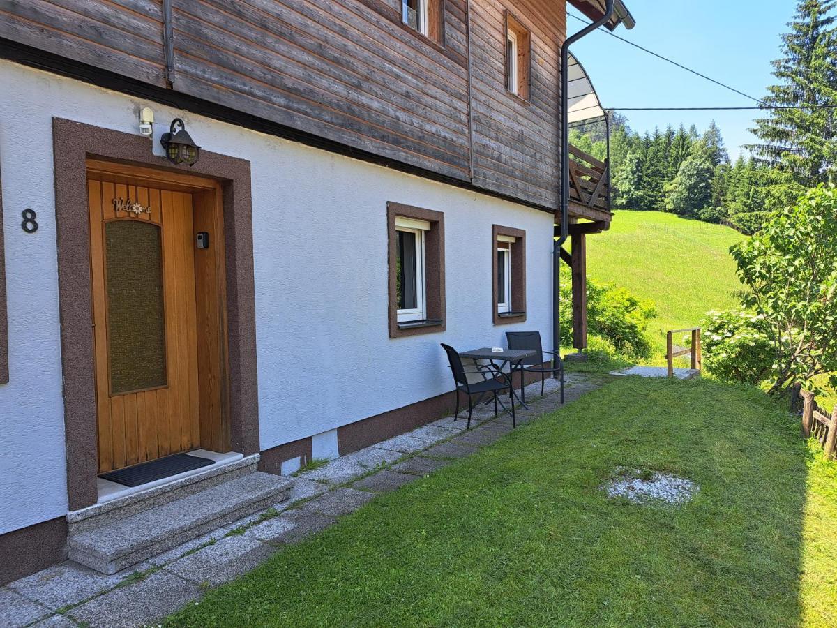 Casableiberg - Garten Apartment - Naturpark Dobratsch Bad Bleiberg Dış mekan fotoğraf